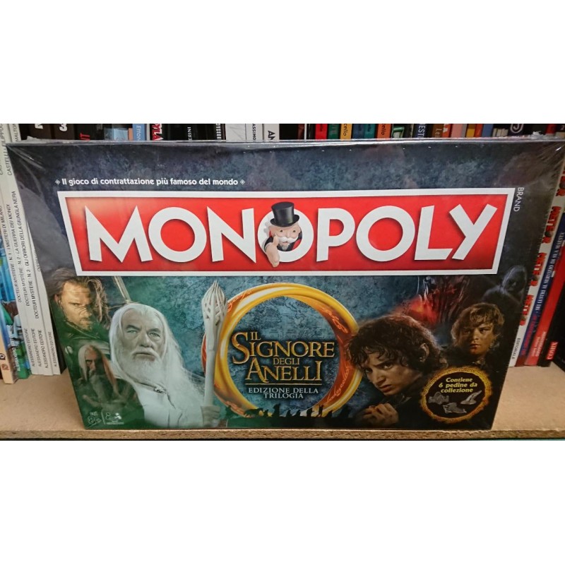 Monopoly-il signore degli anelli-Winning Moves 44635-NUOVO 